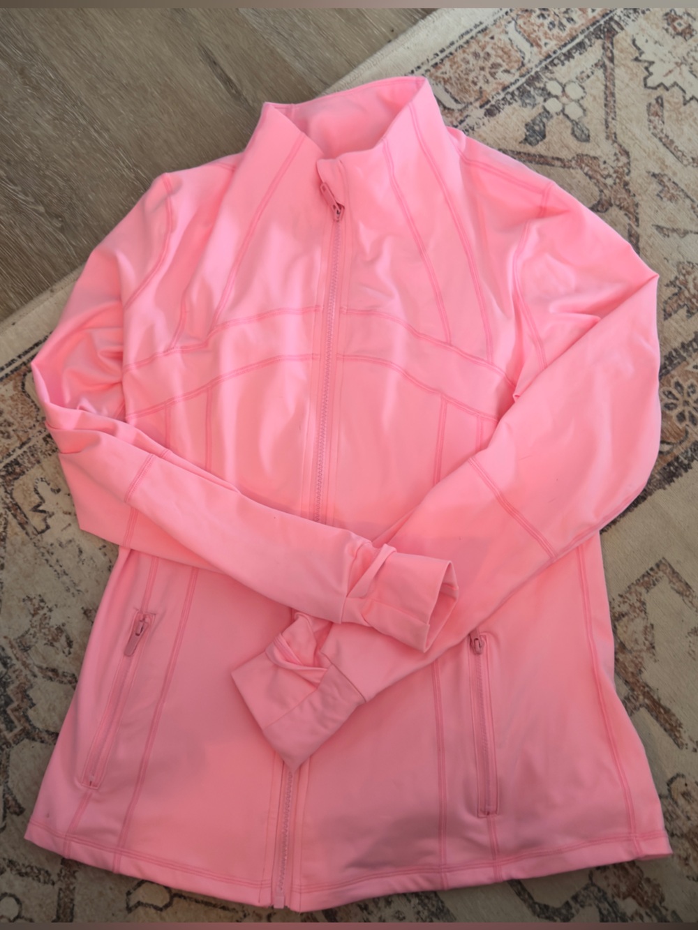 Pink Athletic Jacket Designer Inspired
